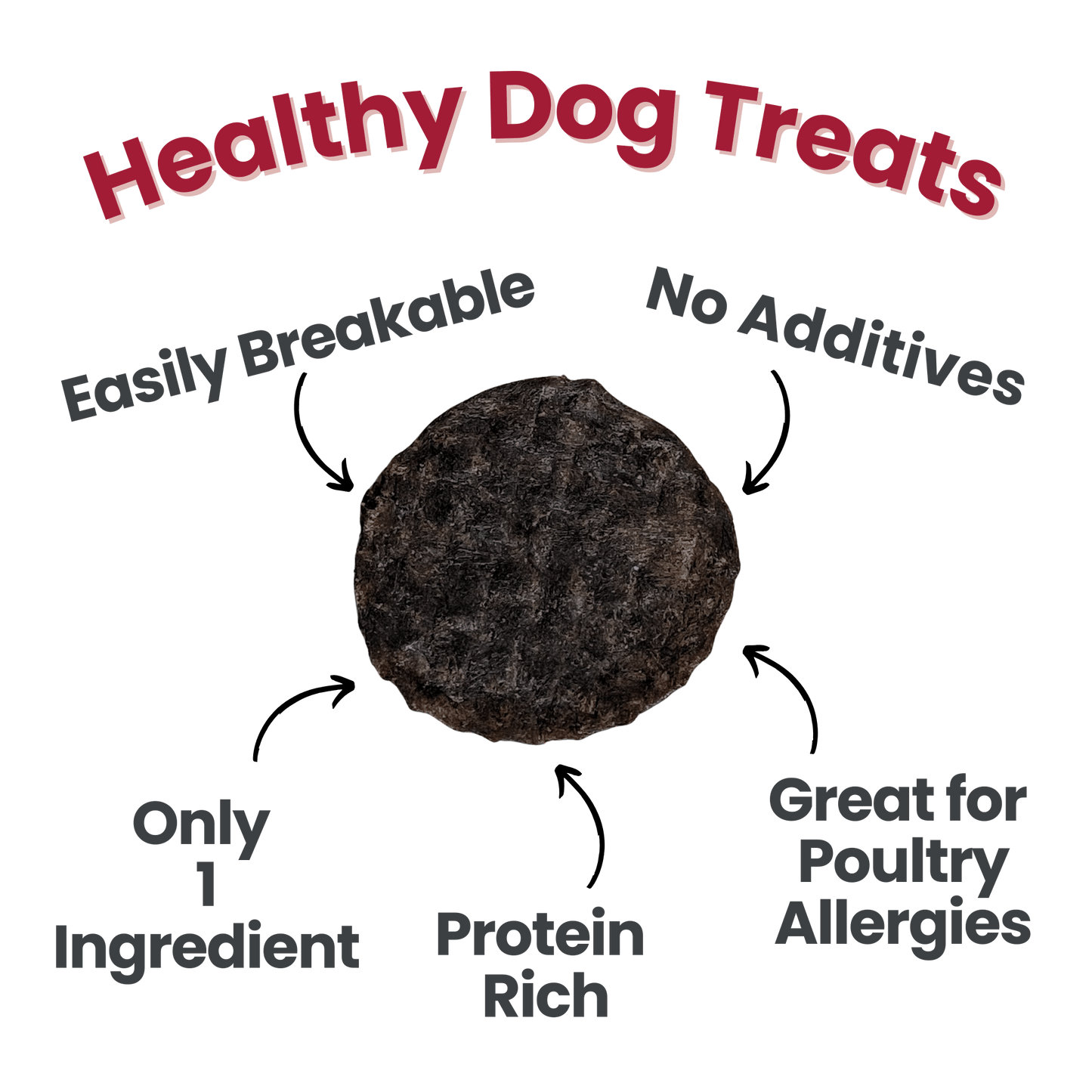 Beef Chips Dog Treats | Single-Ingredient Healthy Treats for Dogs