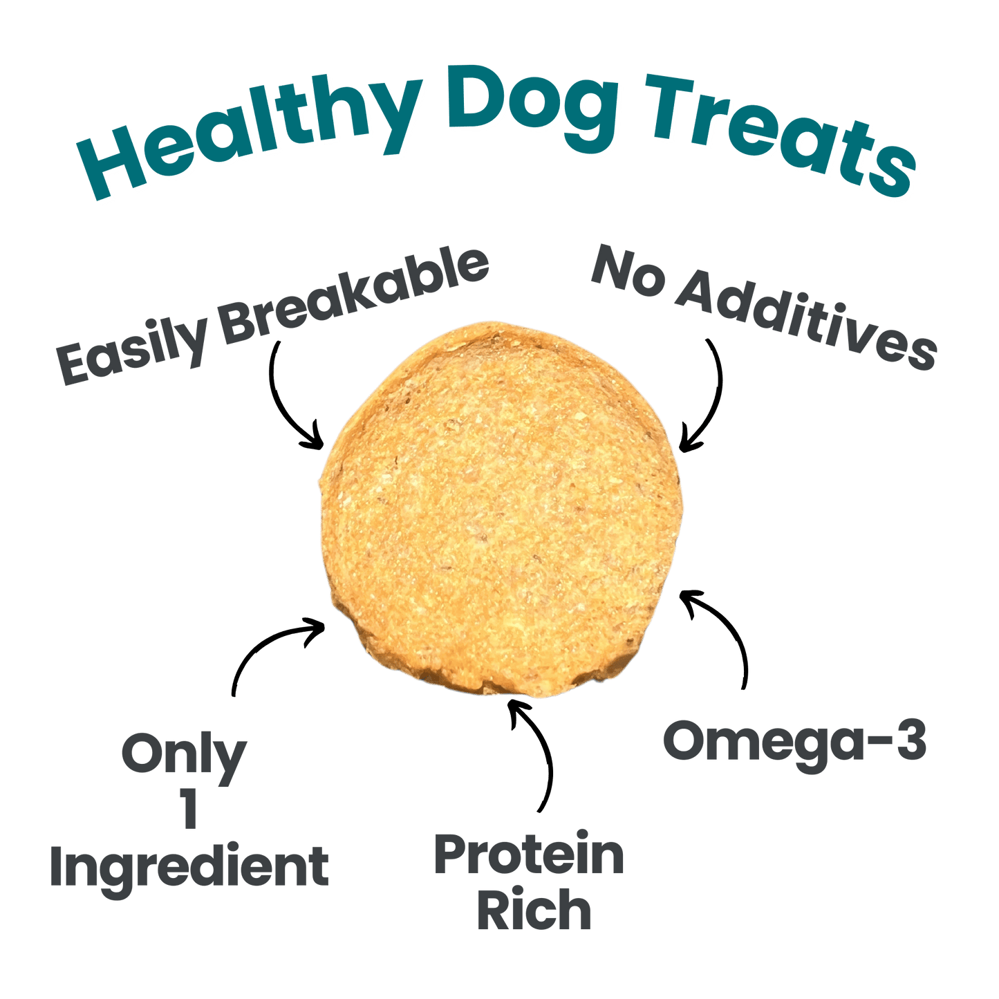 Fish Chips for Dogs | Wild-Caught Fish Dog Treats
